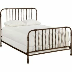 Earling Metal Slat Bed