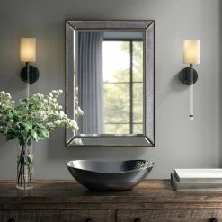 Farmingdale Rectangle Wall Mirror -BirchLane Sales Store FarmingdaleRectangleWallMirror 3