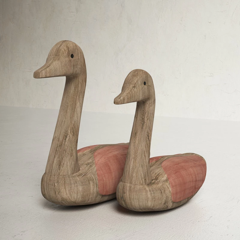Fernet 2 Piece Bird Stained Figurine Set 1 Fernet 2 Piece Bird Stained Figurine Set