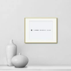 Feronia Metal Picture Frame