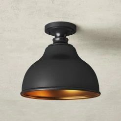 Flavin Outdoor Semi Flush Mount