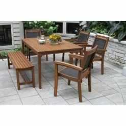 Fleur Eucalyptus Outdoor Dining Table -BirchLane Sales Store FleurEucalyptusOutdoorDiningTable 4
