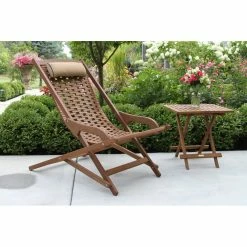 Fleur Eucalyptus Outdoor Lounge Chair -BirchLane Sales Store FleurEucalyptusOutdoorLoungeChair 4