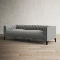 Girlene 91.73'' Upholstered Chesterfield Sofa -BirchLane Sales Store Girlene91.732727UpholsteredChesterfieldSofa 3