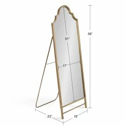 Goh Arch Metal Floor Mirror -BirchLane Sales Store GohArchMetalFloorMirror 4