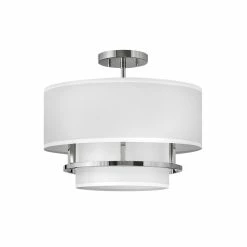 Graham Paper Semi Flush Mount