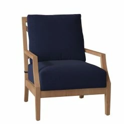 Haley Teak Outdoor Lounge Chair -BirchLane Sales Store HaleyTeakOutdoorLoungeChair 2