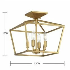 Hastings Semi Flush Mount -BirchLane Sales Store HastingsSemiFlushMount 3