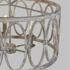 Huntington 5 - Light Dimmable Drum Chandelier -BirchLane Sales Store Huntington5 LightDimmableDrumChandelier 3