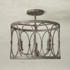 Huntington Semi Flush Mount -BirchLane Sales Store HuntingtonSemiFlushMount 4