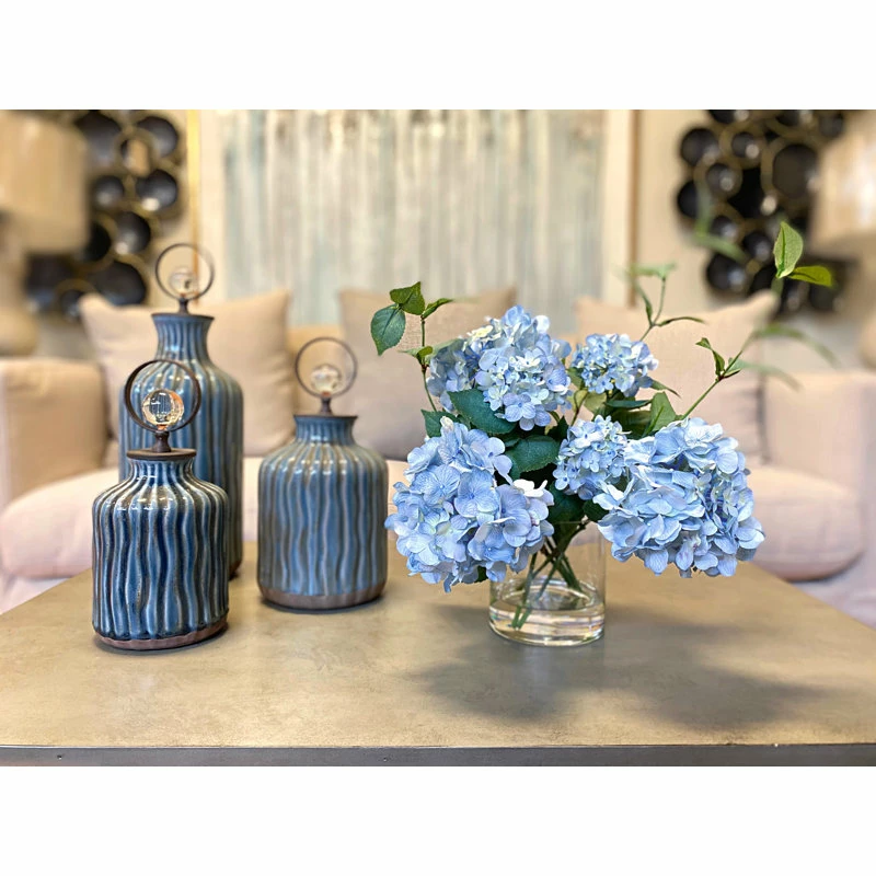 Hydrangea Floral Arrangement In Vase 3 Hydrangea Floral Arrangement In Vase - Image 3