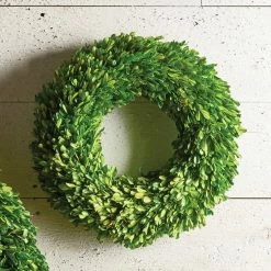 Javin Preserved Boxwood Greenery Wreath -BirchLane Sales Store JavinPreservedBoxwoodGreeneryWreath 2