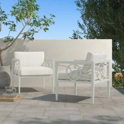 Judy Metal Outdoor Lounge Chair -BirchLane Sales Store JudyMetalOutdoorLoungeChair 1