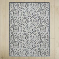 Kasey Blue/Gray Indoor/Outdoor Rug