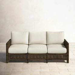 Kearns 77'' Wicker Outdoor Sofa