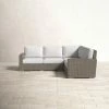 Kiona 106'' Wicker Outdoor Sofa