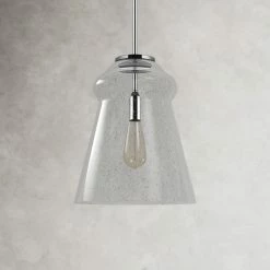 Levine Steel Dimmable Pendant