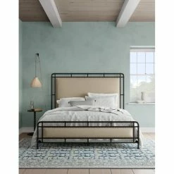 Lieb Upholstered Metal Bed -BirchLane Sales Store LiebUpholsteredMetalBed 4
