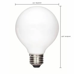 Lilibet 4.5 Watt Dimmable LED White Bulb -BirchLane Sales Store Lilibet4.5WattDimmableLEDWhiteBulb 2
