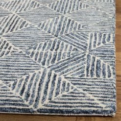 Linsly Handmade Blue/Ivory Rug -BirchLane Sales Store LinslyHandmadeBlue2FIvoryRug 4