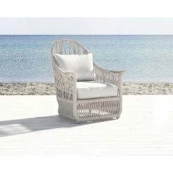 Lucan Wicker Outdoor Lounge Chair -BirchLane Sales Store LucanWickerOutdoorLoungeChair 2