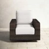 Lucey Swivel All Weather Wicker Lounge Chair