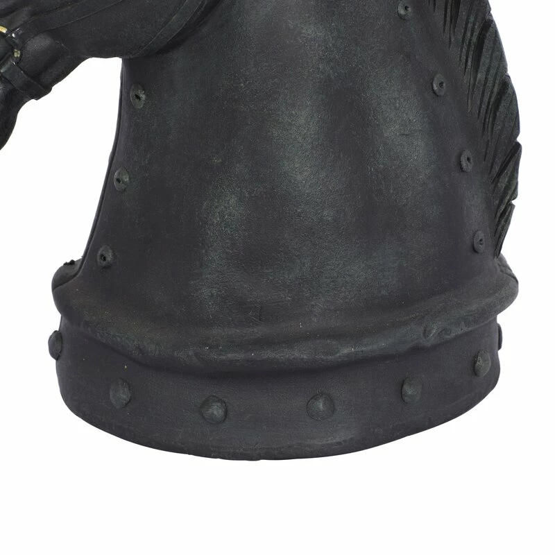 Lula Black Polystone Horse Sculpture 5 Lula Black Polystone Horse Sculpture - Image 5
