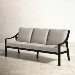 Mackinnon 78.54'' Metal Outdoor Sofa -BirchLane Sales Store Mackinnon78.542727MetalOutdoorSofa 3