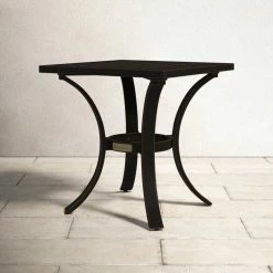 Mackinnon Metal Outdoor Side Table -BirchLane Sales Store MackinnonMetalOutdoorSideTable 3