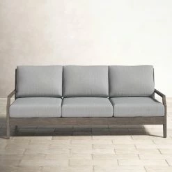 Macklin 80.5'' Eucalyptus Outdoor Sofa