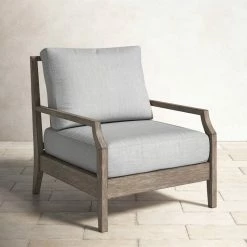 Macklin Eucalyptus Outdoor Lounge Chair -BirchLane Sales Store MacklinEucalyptusOutdoorLoungeChair 2