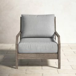 Macklin Eucalyptus Outdoor Lounge Chair