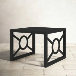 Madison Metal Outdoor Side Table -BirchLane Sales Store MadisonMetalOutdoorSideTable 2