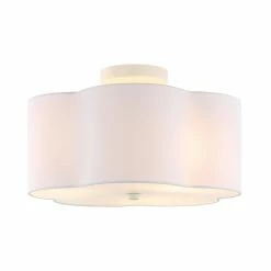 Mamchand Fabric Semi Flush Mount