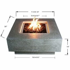 Manhattan Fire Pit Table -BirchLane Sales Store ManhattanFirePitTable 3
