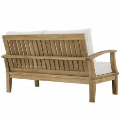 Marina 56.5'' Teak Outdoor Sofa -BirchLane Sales Store Marina56.52727TeakOutdoorSofa 4