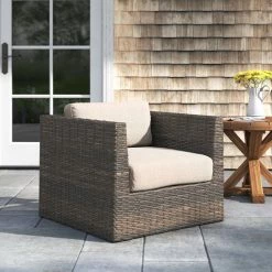 Melinda Wicker Outdoor Lounge Chair -BirchLane Sales Store MelindaWickerOutdoorLoungeChair 1