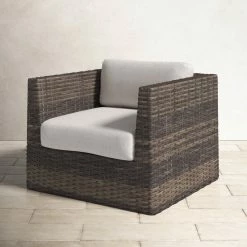 Melinda Wicker Outdoor Lounge Chair -BirchLane Sales Store MelindaWickerOutdoorLoungeChair 3