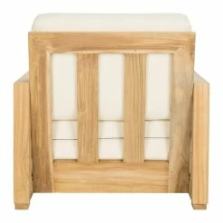 Melrose Teak Outdoor Lounge Chair -BirchLane Sales Store MelroseTeakOutdoorLoungeChair 4