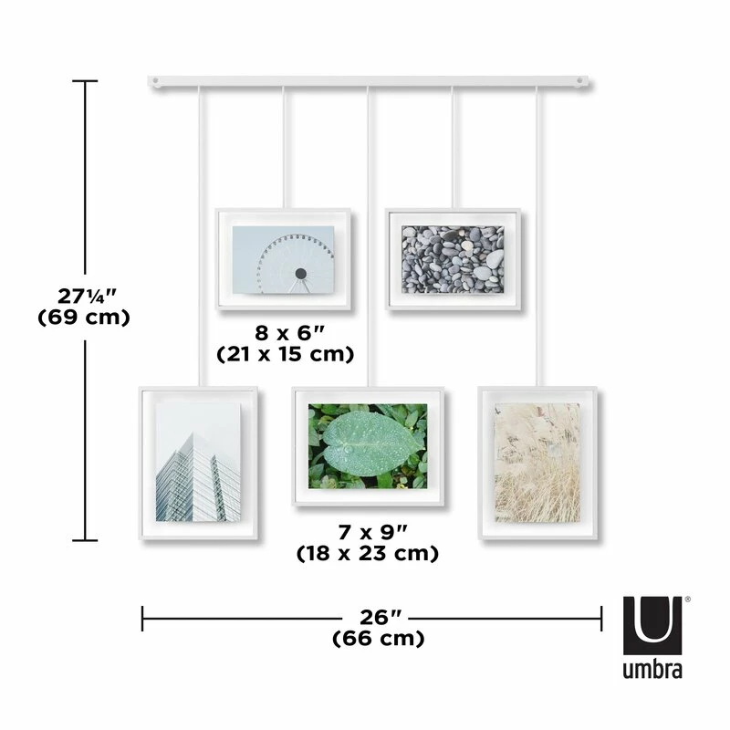 Metal Picture Frame - Set Of 5 2 Metal Picture Frame - Set Of 5 - Image 2