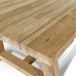 Naiely Teak Outdoor Dining Table -BirchLane Sales Store NaielyTeakOutdoorDiningTable 4