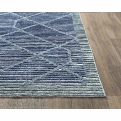 Nathanial Handmade Blue/White Indoor/Outdoor Rug -BirchLane Sales Store NathanialHandmadeBlue2FWhiteIndoor2FOutdoorRug 3