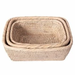 Nesting Rattan General Basket - Set Of 3 -BirchLane Sales Store NestingRattanGeneralBasket Setof3 2