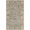 Newfields Handmade Wool Beige/Gray Rug