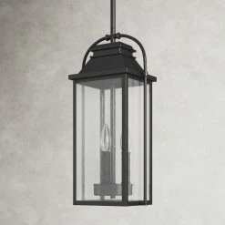 Newson 3 - Light Outdoor Hanging Lantern -BirchLane Sales Store Newson3 LightOutdoorHangingLantern 3