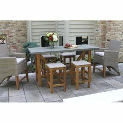 Nicole Outdoor Dining Table -BirchLane Sales Store NicoleOutdoorDiningTable 4