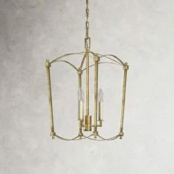 Olive 3 - Light Dimmable Lantern Geometric Chandelier -BirchLane Sales Store Olive3 LightDimmableLanternGeometricChandelier 2