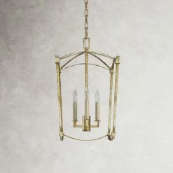 Olive 3 - Light Dimmable Lantern Geometric Chandelier -BirchLane Sales Store Olive3 LightDimmableLanternGeometricChandelier 3
