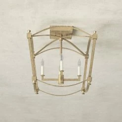 Olive Semi Flush Mount