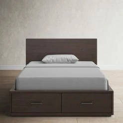 Ottoville Solid Wood Storage Bed